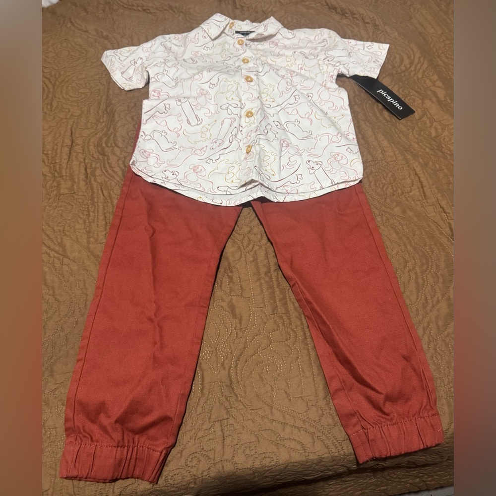 Rust 2-Piece Set for Kids